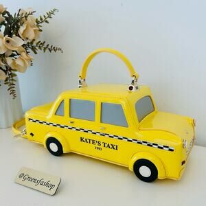 Kate Spade Purse NYC Big Apple 3D Taxi Crossbody Bag